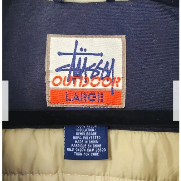 Stussy jacket outerwear  Men's- Sz Large - Picture 7 of 7